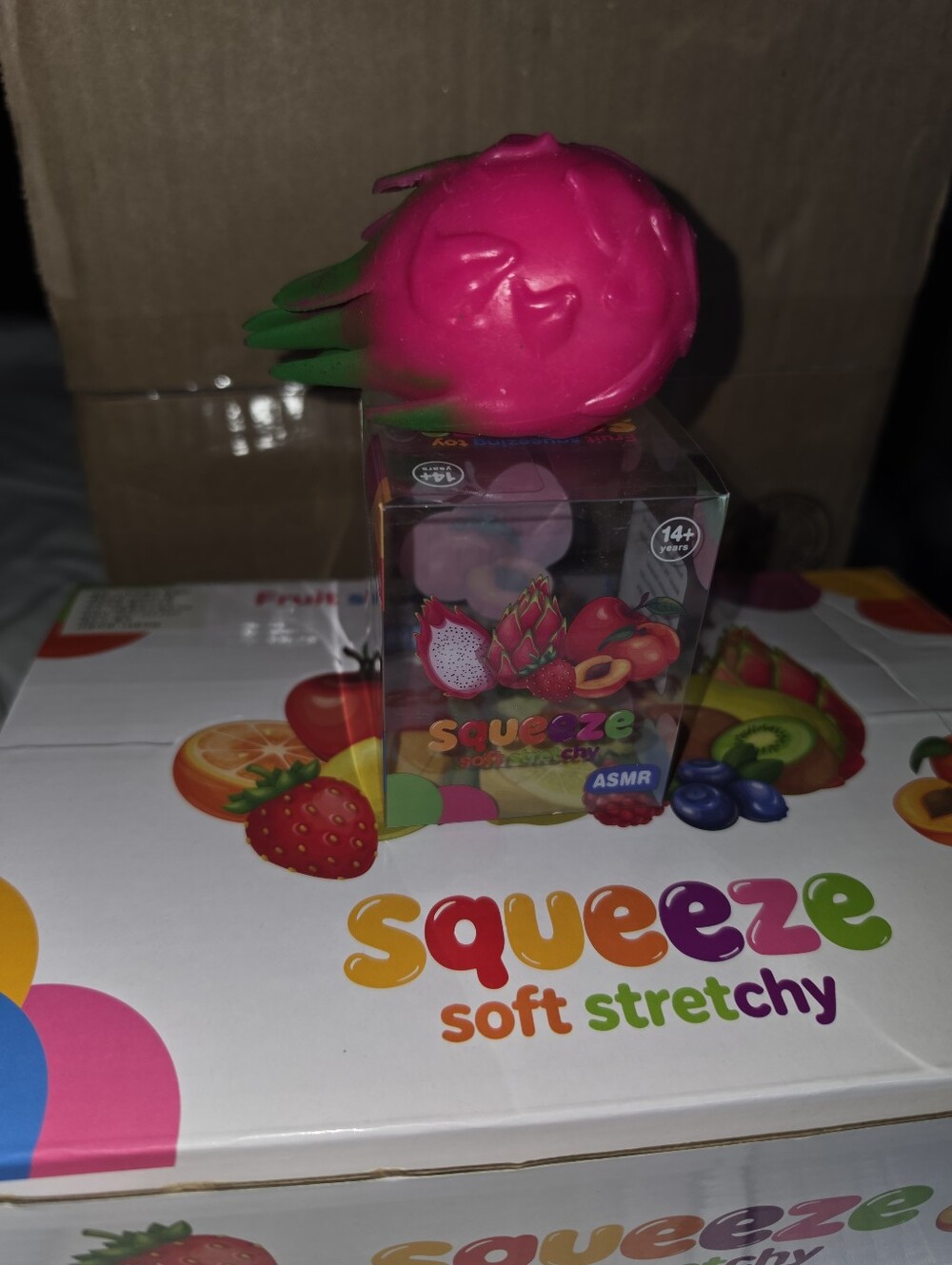 Crunchy Dragon Fruit Squishy